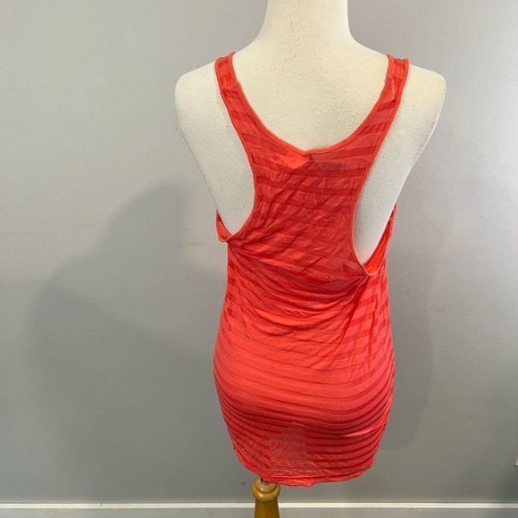 🌿4/$35🌿 H&M Pink Stripe‎ Two-Tone Tank Top (4) - Picture 5 of 8